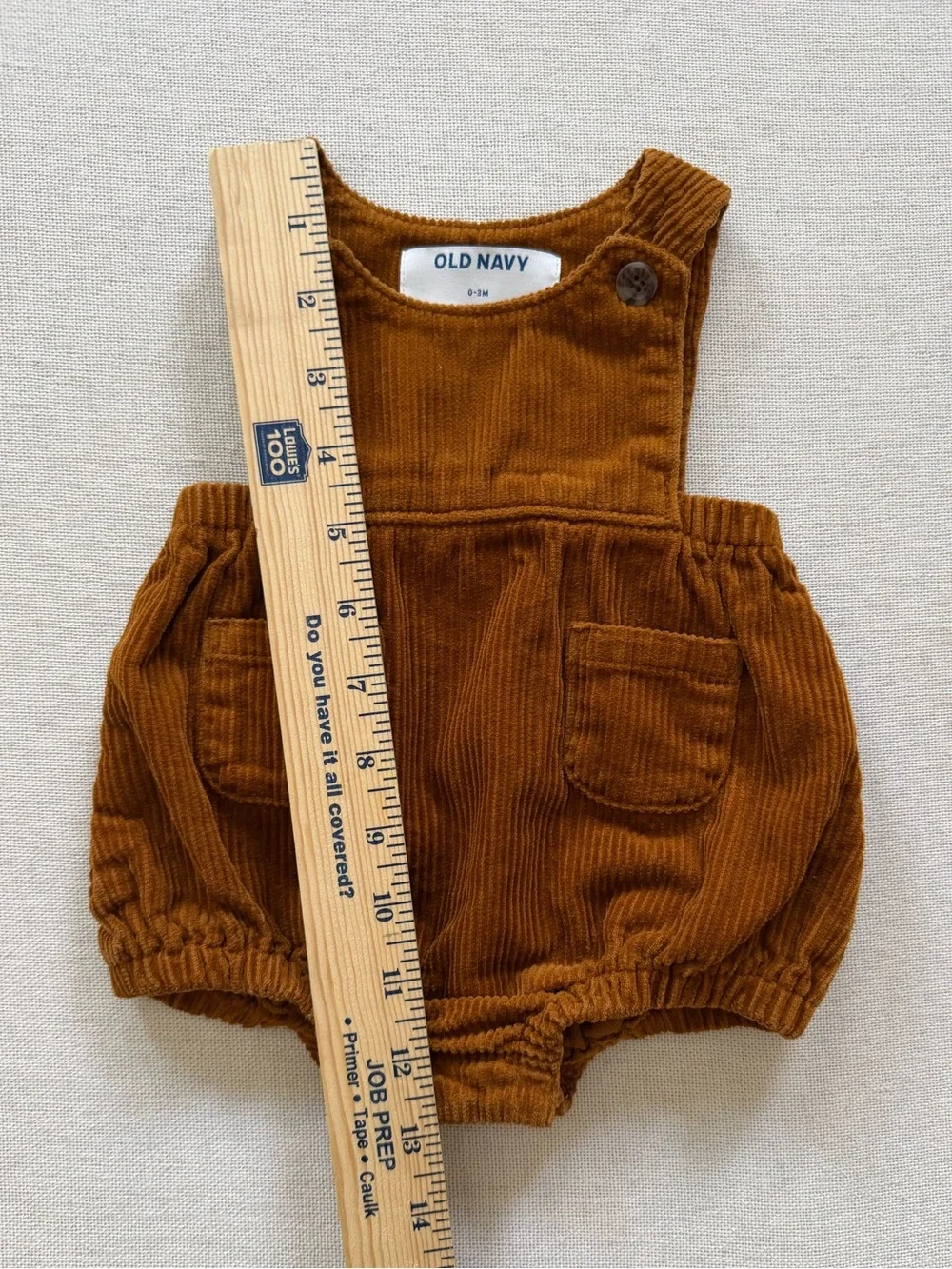 Old Navy Cotton Corduroy Romper Baby